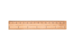 RIGHE Bambuslineal 15 cm - Reklamnepredmety