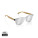 Prism-Sonnenbrille mit einem Rahmen aus recyceltem RCS. Kunststoff und Bambus