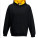 JH003K Kid´s Varsity Hoodie - JH003K-Jet-Black-Gold - variant Ls 1000080287