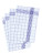 KY076 Checkered dishcloth (pack of 10 pieces) - KY076_Blue-(ca.-Pantone-7687C)_White - variant Ls 1000112577