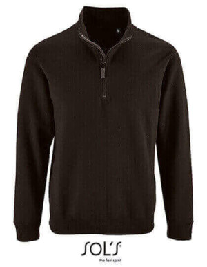 L02088 Mens Zip High Collar Sweatshirt Stan - Reklamnepredmety