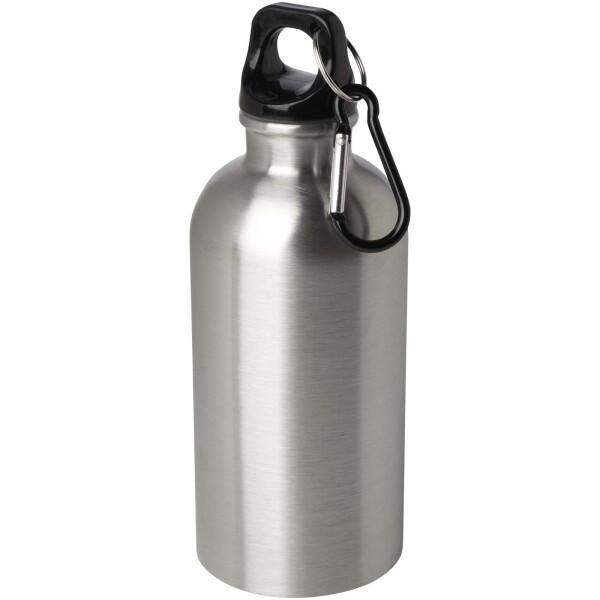 400 ml Oregon Edelstahl-Trinkflasche mit RCS-Zertifizierung und Karabiner