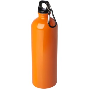 750 ml Oregon einwandige Edelstahl-Trinkflasche mit RCS-Zertifizierung und Karabiner - Reklamnepredmety