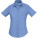 L620 Popeline-Blouse Escape Shortsleeve - L620-Middle-Blue - variant Ls 1000122825