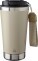 Recycled stainless steel double-walled drinking mug 500 ml Kayla - f5102902pk2 - variant Gi F5102902PK2