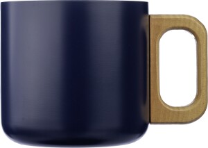 Recycled stainless steel double-walled mug 400 ml Dwight - Reklamnepredmety