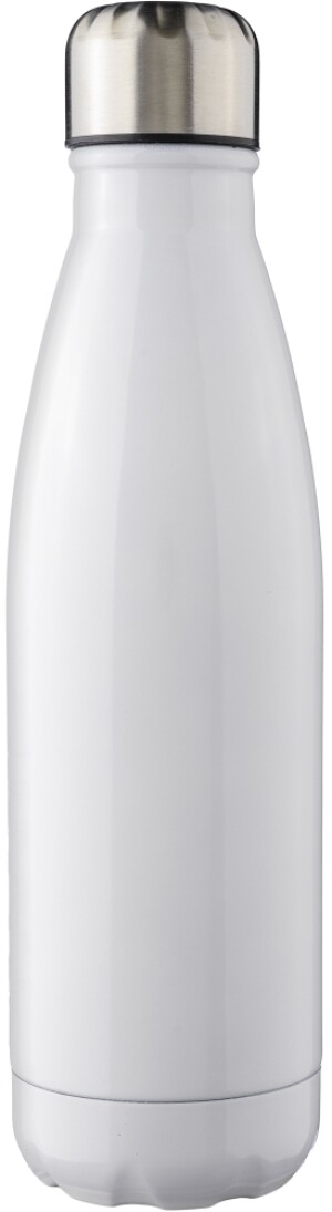 Recycled stainless steel single-walled flask 650 ml Cliff - Reklamnepredmety