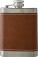 Stainless steel hip flask Cedric