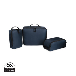 Renew AWARE™ rPET 3-teiliges Packing-Cube-Set - Reklamnepredmety