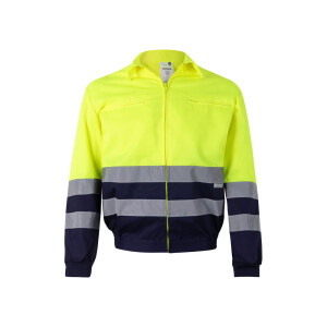 VL NEPTUNE LARGE. Zweifarbige Twill-Jacke (210g/m²) - Reklamnepredmety