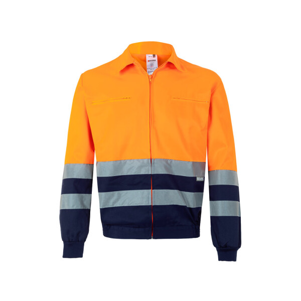 VL NEPTUNE LARGE. Zweifarbige Twill-Jacke (210g/m²)