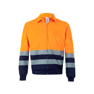 VL NEPTUNE LARGE. Zweifarbige Twill-Jacke (210g/m²) - Reklamnepredmety