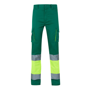 VL ZEUS LARGE. Zweifarbige Stretch-Hose mit mehreren Taschen (240 g/m²) - Reklamnepredmety
