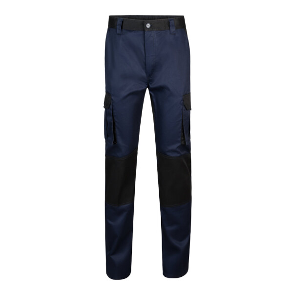 VL NJORD. Zweifarbige Twill-Hose mit mehreren Taschen (240 g/m²)