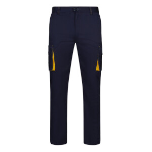 VL FIDES. Zweifarbige Stretch-Hose mit mehreren Taschen (240 g/m²) - Reklamnepredmety