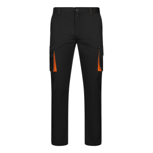 VL FIDES. Zweifarbige Stretch-Hose mit mehreren Taschen (240 g/m²) - Reklamnepredmety