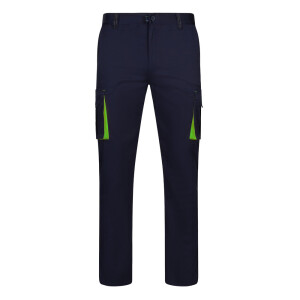 VL FIDES. Zweifarbige Stretch-Hose mit mehreren Taschen (240 g/m²) - Reklamnepredmety
