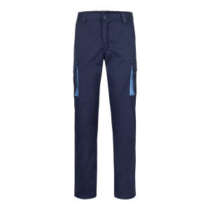 VL FIDES. Zweifarbige Stretch-Hose mit mehreren Taschen (240 g/m²) - Reklamnepredmety