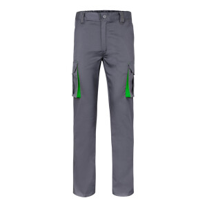 VL FIDES. Zweifarbige Stretch-Hose mit mehreren Taschen (240 g/m²) - Reklamnepredmety