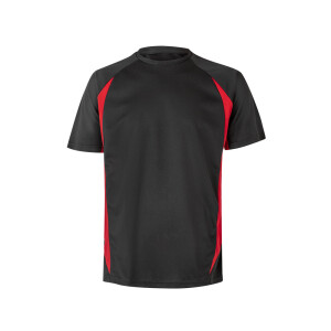 VL SLAYER. Zweifarbiges technisches T-Shirt mit Bird-Eye-Design (160 g/m²) - Reklamnepredmety