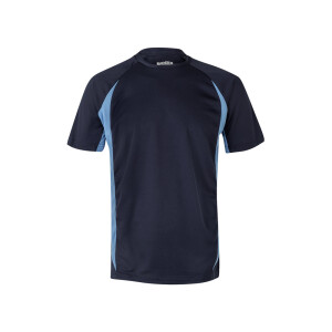 VL SLAYER. Zweifarbiges technisches T-Shirt mit Bird-Eye-Design (160 g/m²) - Reklamnepredmety