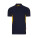 VL SUPAY. Zweifarbiges Piqué-Poloshirt (180 g/m²), kurzärmelig