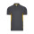 VL SUPAY. Zweifarbiges Piqué-Poloshirt (180 g/m²), kurzärmelig