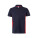 VL SUPAY. Zweifarbiges Piqué-Poloshirt (180 g/m²), kurzärmelig