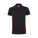 VL SUPAY. Zweifarbiges Piqué-Poloshirt (180 g/m²), kurzärmelig