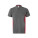 VL SUPAY. Zweifarbiges Piqué-Poloshirt (180 g/m²), kurzärmelig