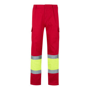 VL POSEIDON. Zweifarbige Twill-Hose mit mehreren Taschen (210 g/m²) - Reklamnepredmety