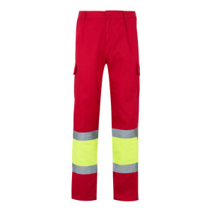 VL POSEIDON LARGE. Zweifarbige Twill-Hose mit mehreren Taschen (210 g/m²) - Reklamnepredmety