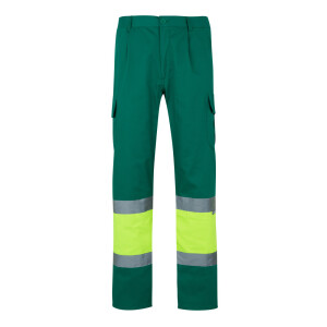 VL POSEIDON LARGE. Zweifarbige Twill-Hose mit mehreren Taschen (210 g/m²) - Reklamnepredmety