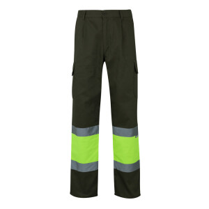 VL POSEIDON LARGE. Zweifarbige Twill-Hose mit mehreren Taschen (210 g/m²) - Reklamnepredmety