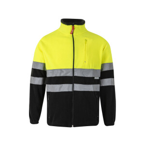 VL EROS. Zweifarbige Fleecejacke (280g/m²), aus Polyester (100%) - Reklamnepredmety