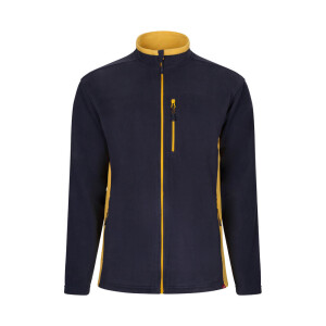 VL GERAS. Zweifarbige Fleecejacke (220g/m²) aus Polyester (100%) - Reklamnepredmety