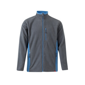 VL GERAS. Zweifarbige Fleecejacke (220g/m²) aus Polyester (100%) - Reklamnepredmety