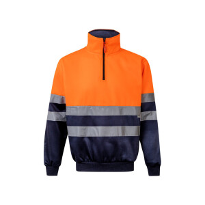 VL THOR. Zweifarbiges Sweatshirt (300g/m²) aus Polyester-Fleece (100%) - Reklamnepredmety