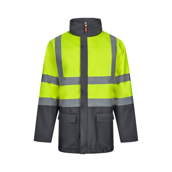 VL JUNO. Zweifarbiger 4-in-1-Parka (180 g/m²), aus Polyester (100%) mit PU-Beschichtung