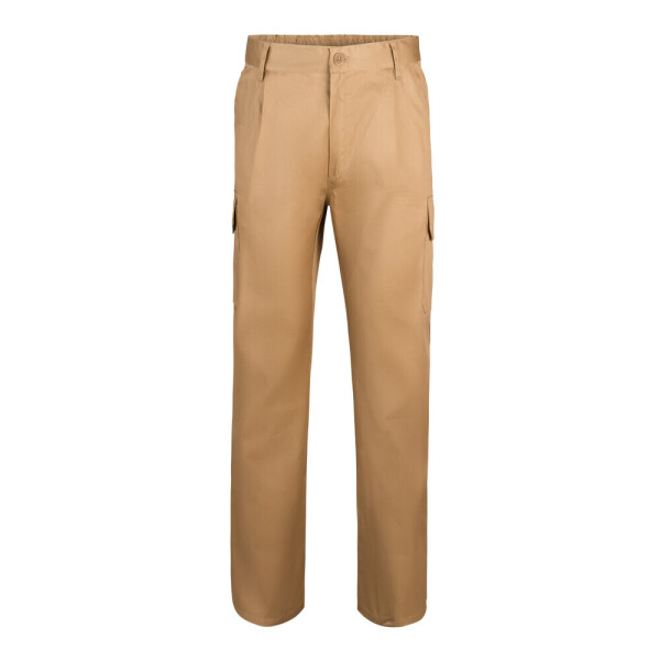 VL MABON. Hose mit mehreren Taschen aus Twill (200 g/m²), aus Baumwolle (35 %) und Polyester (65 %)