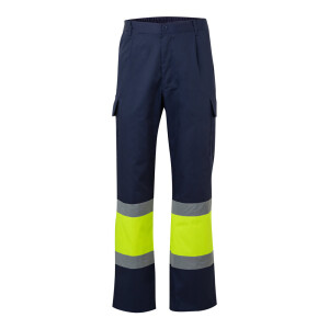 VL ARTEMIS. Zweifarbige Hose aus Twill (190g/m²), Baumwolle (20%) und Polyester (80%) - Reklamnepredmety