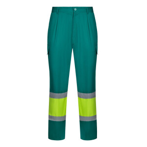 VL ARTEMIS. Zweifarbige Hose aus Twill (190g/m²), Baumwolle (20%) und Polyester (80%) - Reklamnepredmety