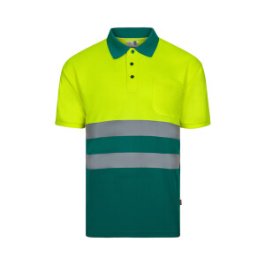 VL FORTUNA. Poloshirt (140g/m²) im Bird-Eye-Design mit kurzen Ärmeln, aus Polyester (100%) - Reklamnepredmety