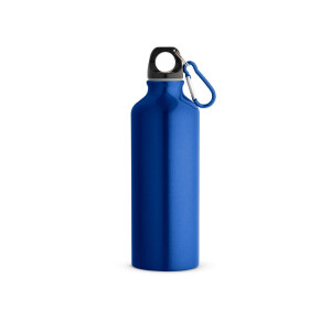 RE-LANDSCAPE M. Flasche aus recyceltem Aluminium 530 mL mit Karabiner - Reklamnepredmety