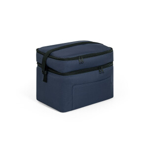 CANCUN LARGE. Kühltasche aus 600D, recyceltem Polyester, mit verstellbarem Gurtband - Reklamnepredmety