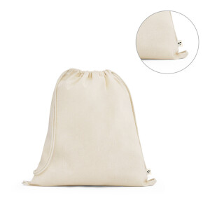 BELIZE. Turnbeutel aus 100% organische Bauwolle (140 g/m²) - Reklamnepredmety