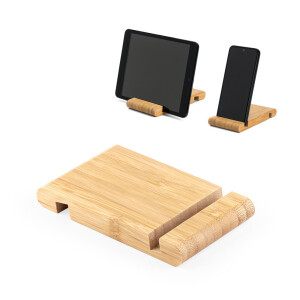 HABER. Handyhalter aus Bambus - Reklamnepredmety