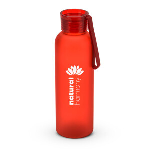 RIO rPET. Trinkflasche (600ml) aus recyceltem PET (100 % rPET) mit matter Oberfläche - Reklamnepredmety