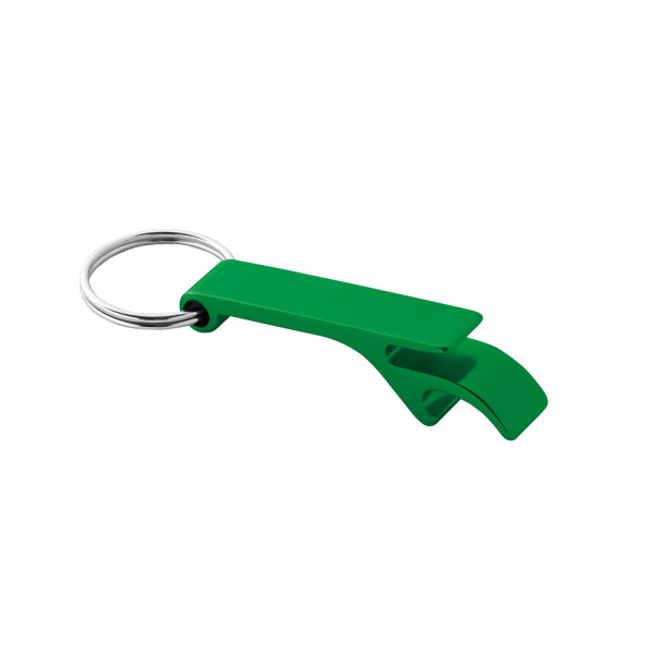 RE-BAITT. Schlüsselanhänger mit Kapselöffner aus recyceltem Aluminium