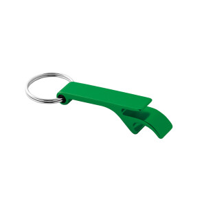 RE-BAITT. Schlüsselanhänger mit Kapselöffner aus recyceltem Aluminium - Reklamnepredmety